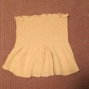 Off shoulder crop top